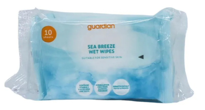 Guardian Wet Wipes Sea Breeze